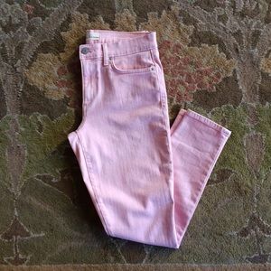 Pink skinny jeans NWOT